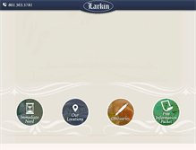 Tablet Screenshot of larkinmortuary.com